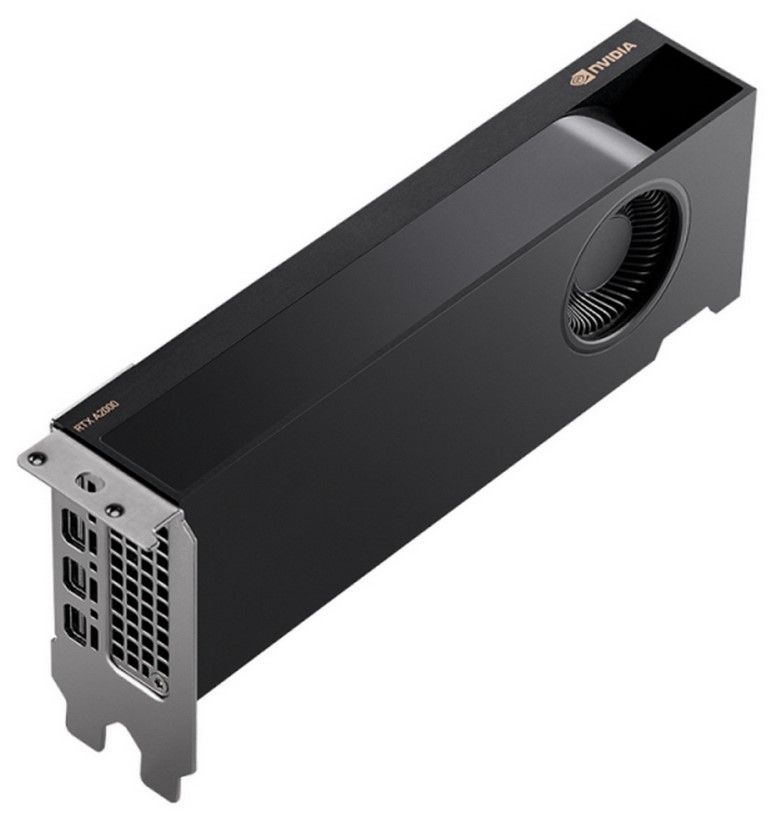 Видеокарта NVIDIA RTX A2000 (ATX, LP) 12Gb— фото №2