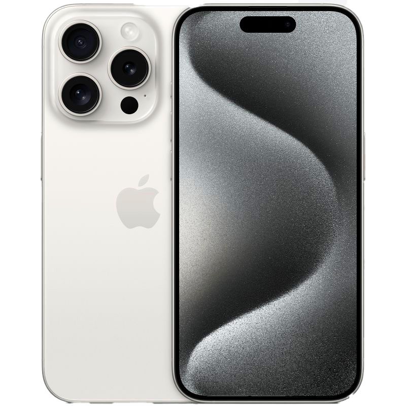 Apple iPhone 15 Pro nano SIM+nano SIM 128GB, белый титан— фото №0