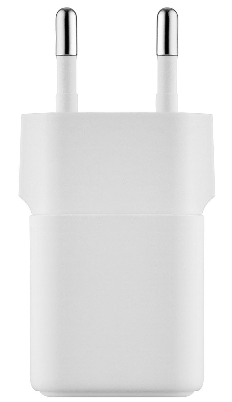 Зарядное устройство сетевое uBear Bridge GaN, 25Вт, белый— фото №1