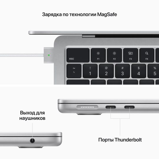 2022 Apple MacBook Air 13.6″ сияющая звезда (Apple M2, 16Gb, SSD 512Gb, M2 (8 GPU))— фото №4
