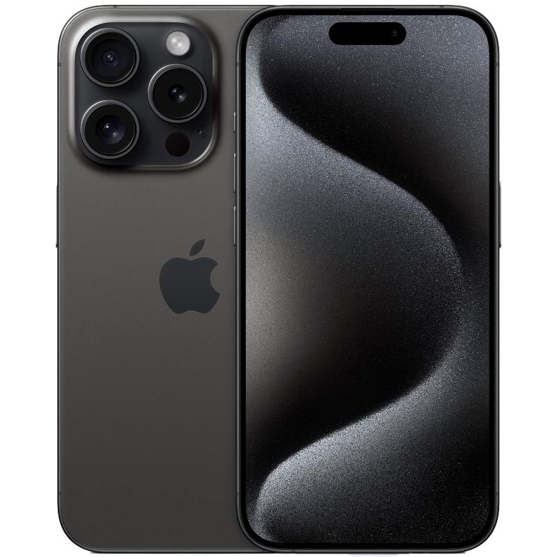 Apple iPhone 15 Pro nano SIM+nano SIM 256GB, черный титан— фото №0