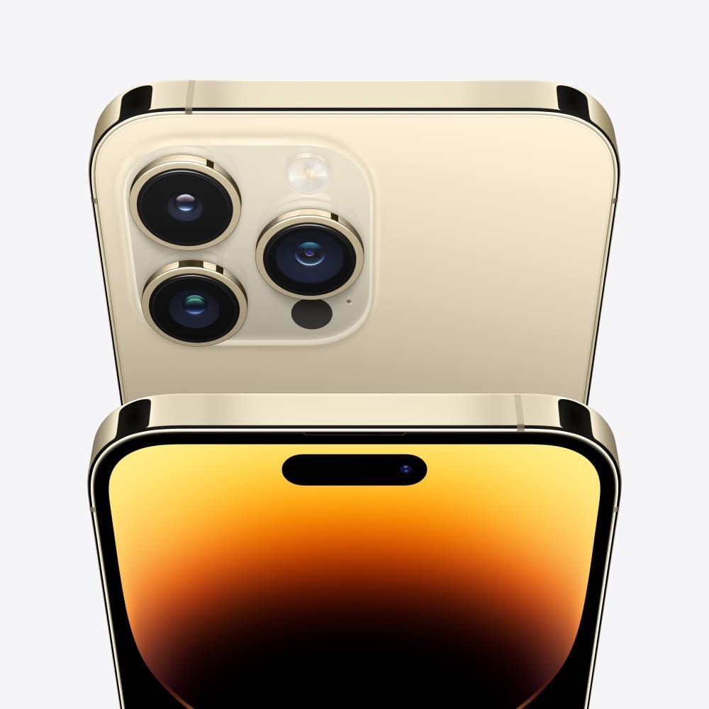 Apple iPhone 14 Pro Max nano SIM+eSIM 512GB, золотой— фото №4