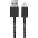 Кабель Native Union Belt Cable XL Cosmos Black USB / Lightning, 3м, черный— фото №2