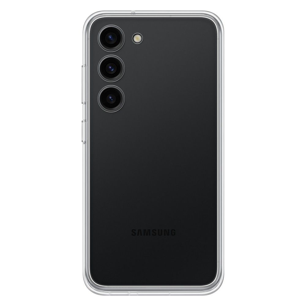 Чехол-накладка Samsung Frame Case для Galaxy S23+, поликарбонат, черный— фото №1