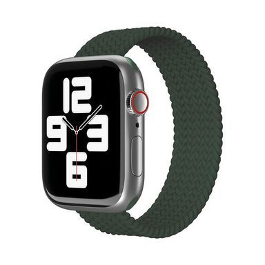 Ремешок VLP для Apple Watch 45mm, Нейлон, темно-зеленый— фото №0
