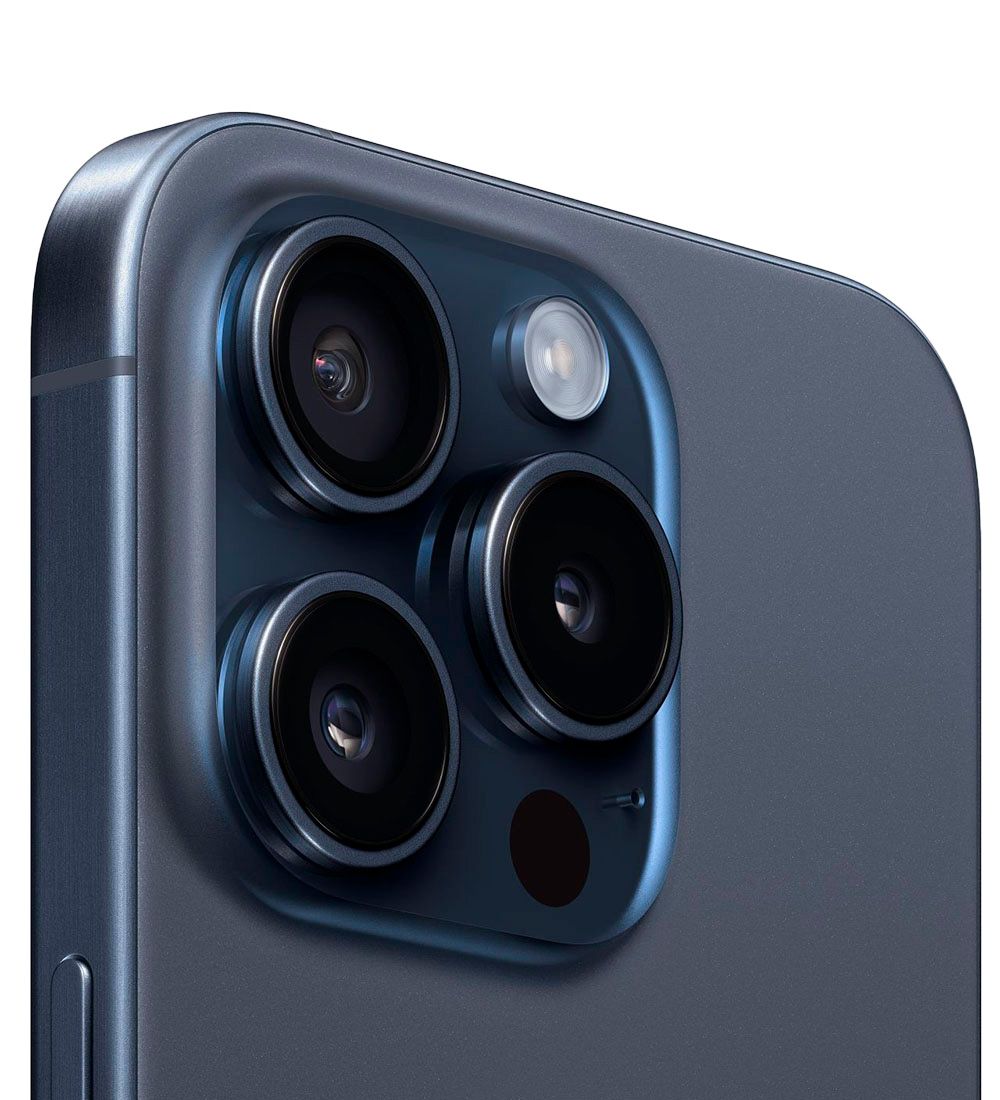 Apple iPhone 15 Pro nano SIM+nano SIM 256GB, синий титан— фото №3