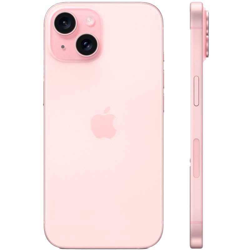 Apple iPhone 15 nano SIM+nano SIM 128GB, розовый— фото №1