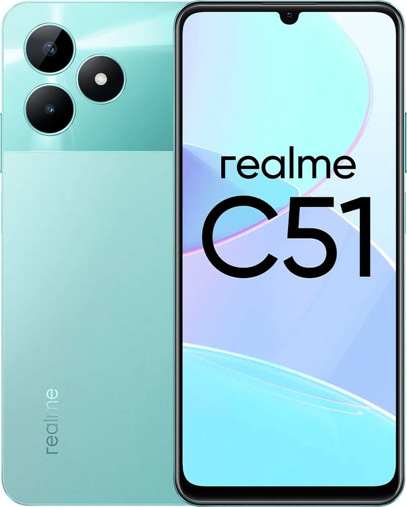 Смартфон Realme C51 6.74″ 64Gb, зеленый— фото №0