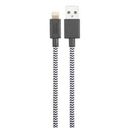 Кабель Native Union Belt Cable USB / Lightning, 1,2м, зебра— фото №0