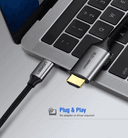 Кабель UGreen MM142 USB-C / HDMI, серый— фото №4