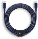 Кабель uBear Trend USB-C / USB-C, A, 240Вт  2,4м, синий— фото №6