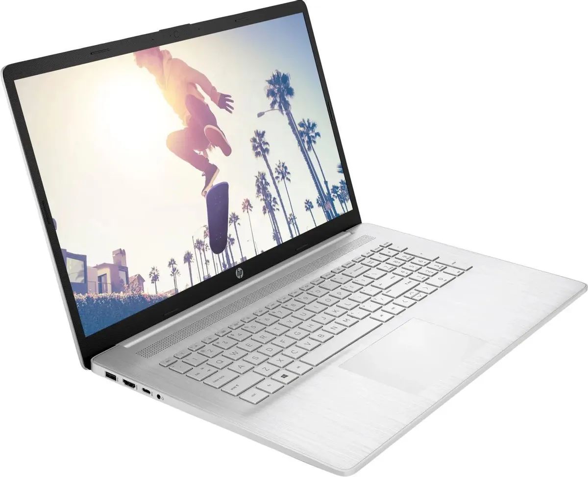 Ноутбук HP 17-cn3031ci 17.3″/Core i5/16/Iris Xe Graphics/FreeDOS/серебристый— фото №2