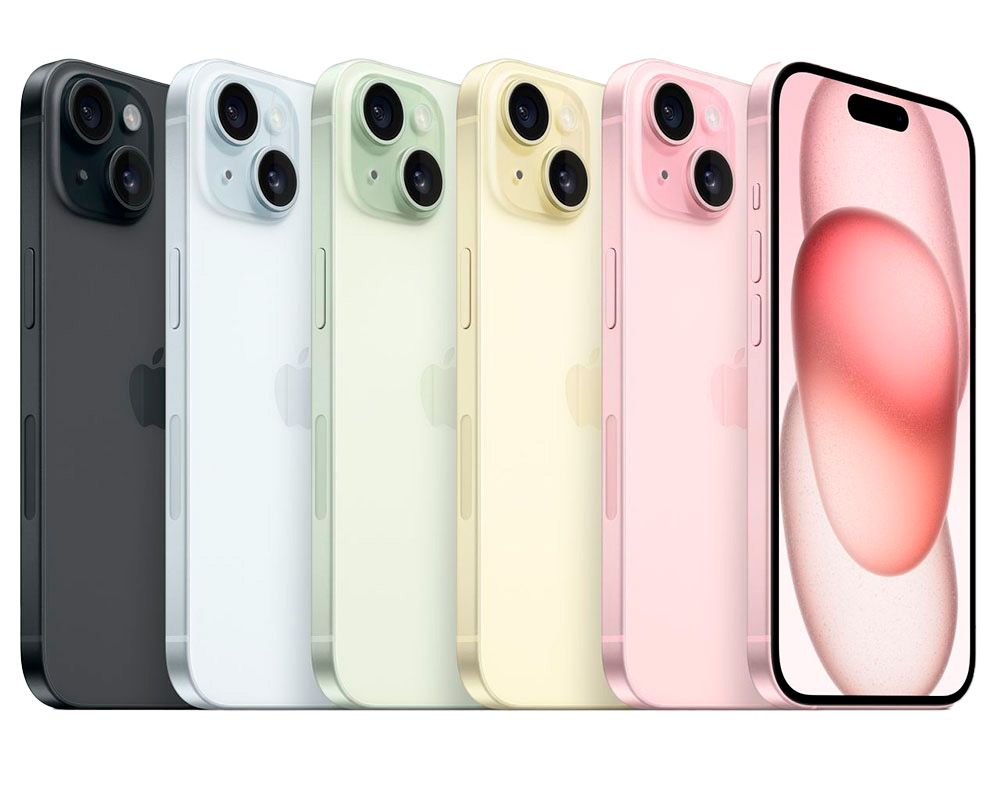 Apple iPhone 15 nano SIM+eSIM 256GB, розовый— фото №3