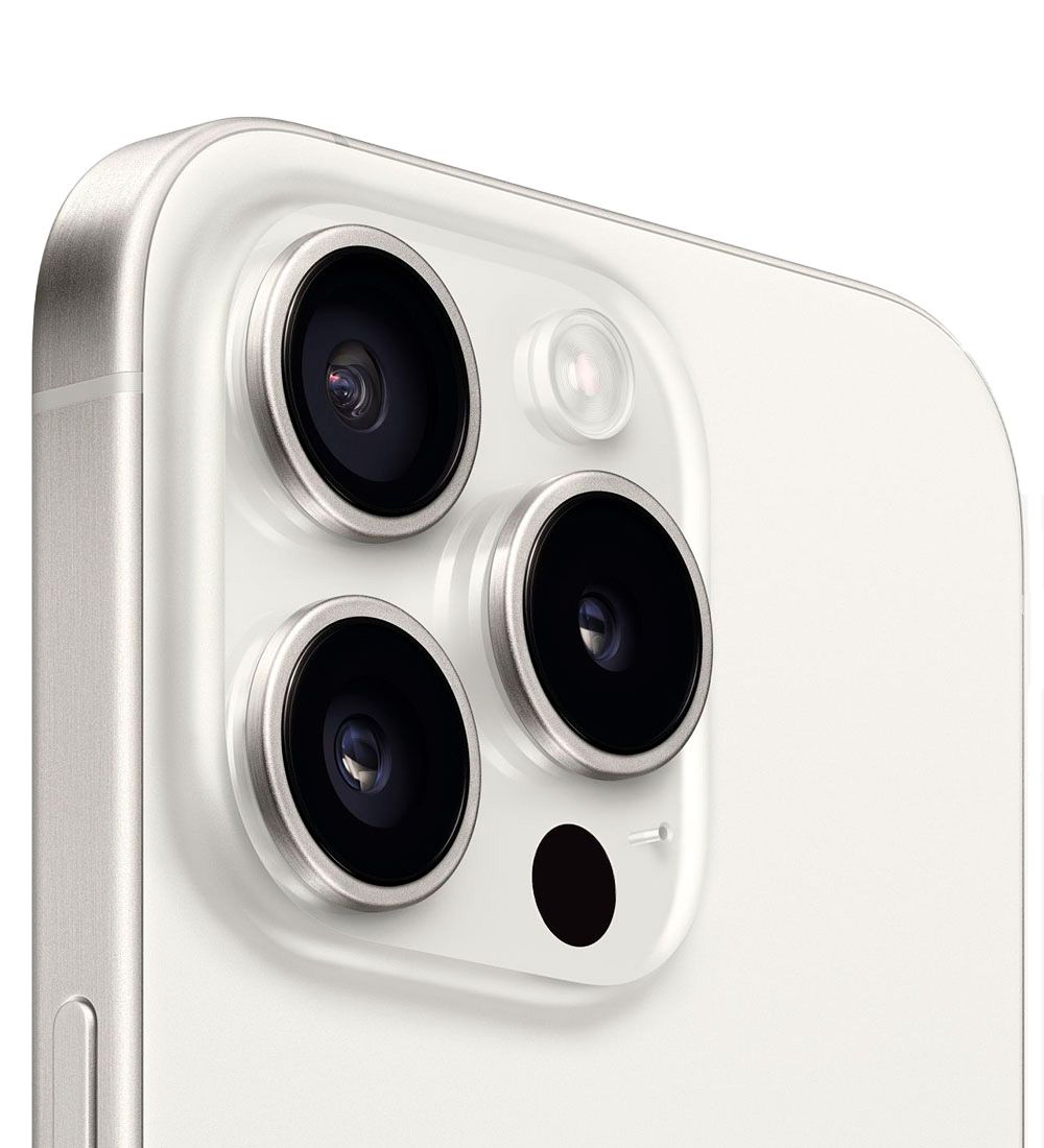 Apple iPhone 15 Pro nano SIM+nano SIM 128GB, белый титан— фото №3