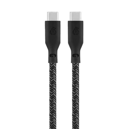 Кабель uBear Trend USB-C / USB-C, A, 60Вт  1,2м, черный— фото №0