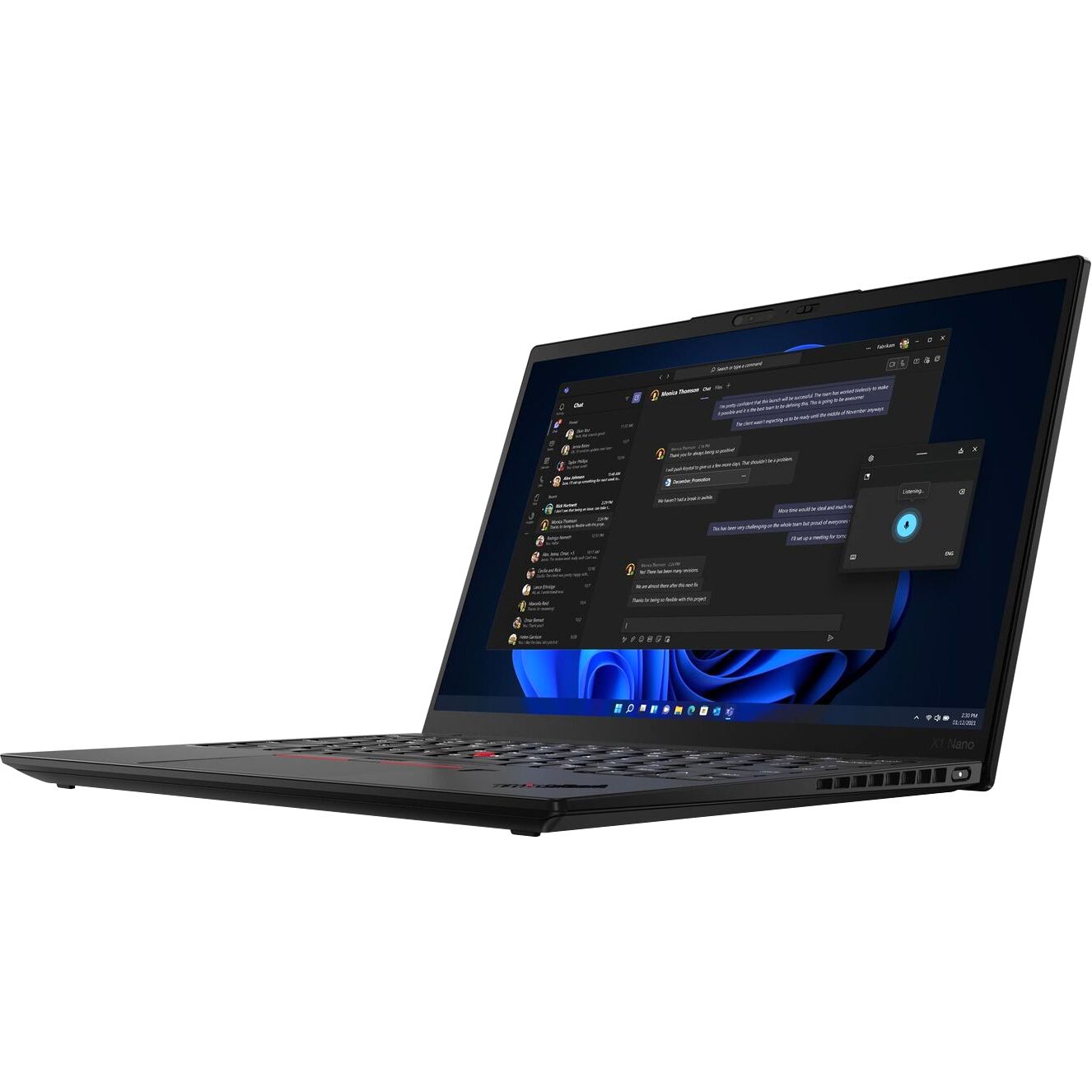 Ультрабук Lenovo ThinkPad X1 NANO G2 13″/Core i7/16/SSD 1024/Iris Xe Graphics/Windows 11 Pro 64-bit/черный— фото №2
