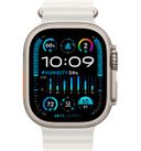 Apple Watch Ultra 2 GPS + Cellular 49mm (корпус - титан, белый, IP6X)— фото №1