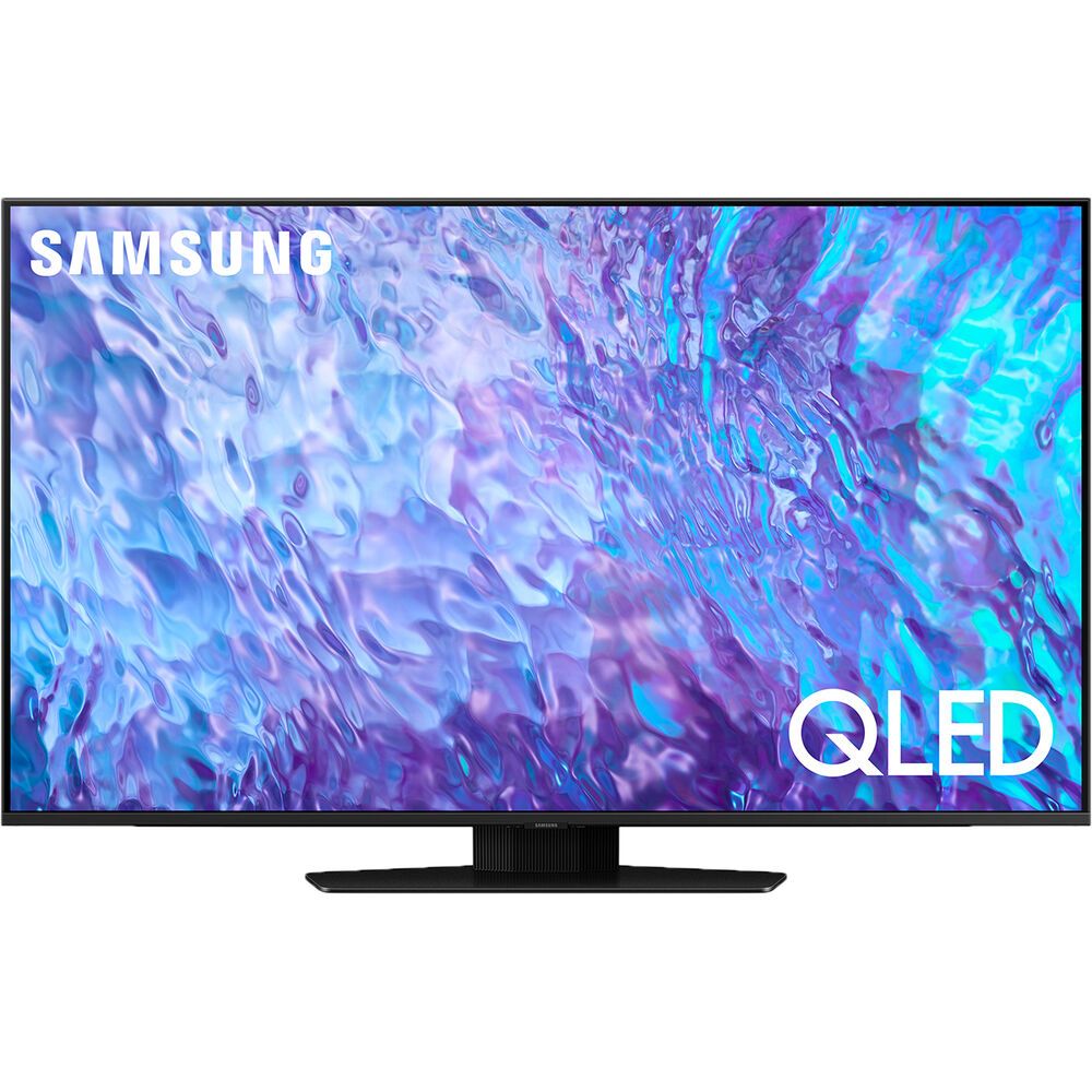 Телевизор Samsung QE50Q80C, 50″, серый— фото №0