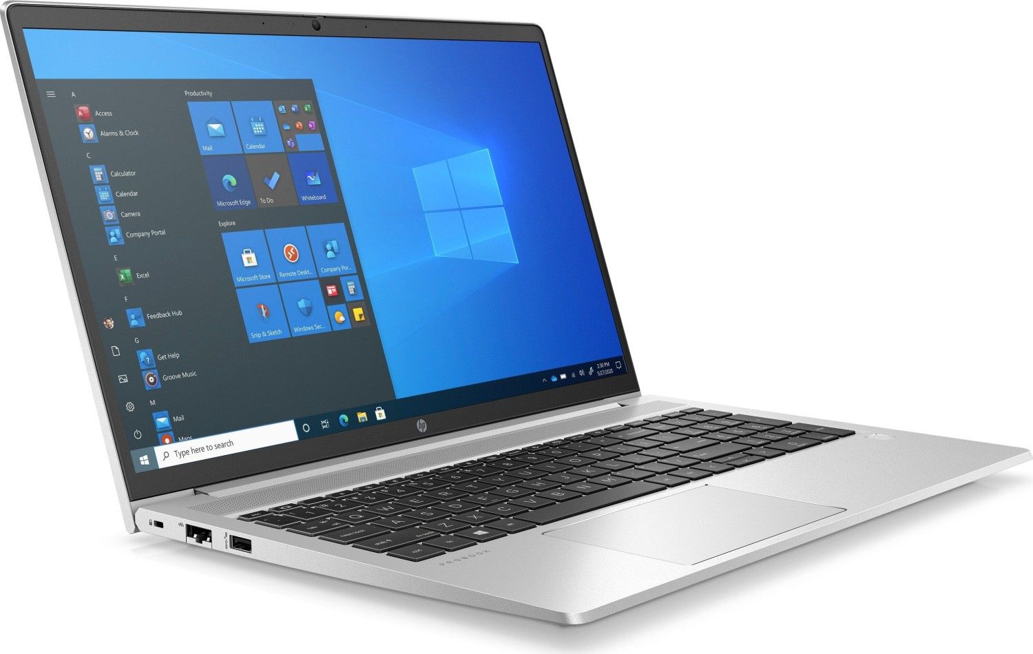 Ноутбук HP Probook 450 G8 15.6″/Core i5/8/SSD 256/Iris Xe Graphics/FreeDOS/серебристый— фото №2