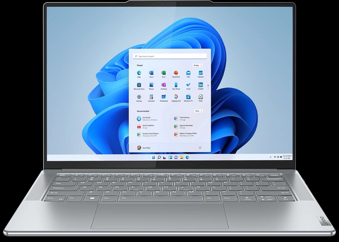 Ультрабук Lenovo Yoga Slim 7 Pro 14IAH7 14″/Core i7/16/SSD 1024/Iris Xe Graphics/Windows 11 Home 64-bit/серый— фото №0