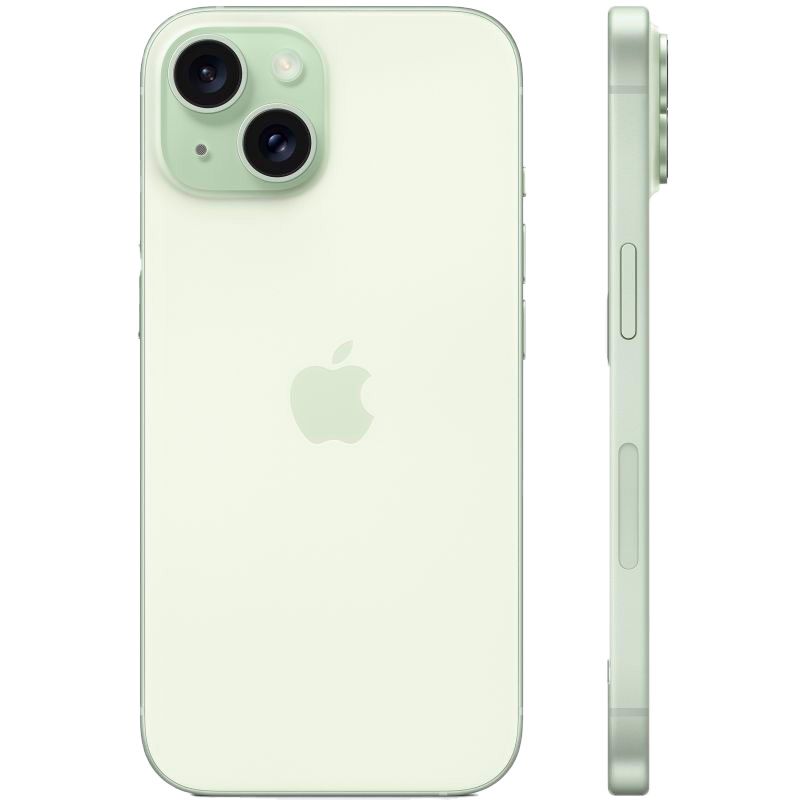 Apple iPhone 15 nano SIM+nano SIM 256GB, зеленый— фото №1