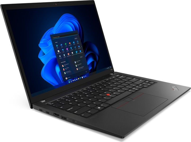 Ноутбук Lenovo ThinkPad T14s 14″/Core i5/16/SSD 256/Iris Xe Graphics/LTE/Windows 11 Pro 64-bit/черный— фото №1