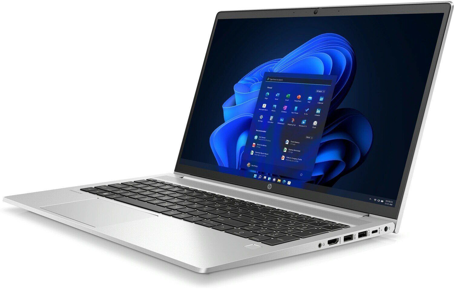 Ноутбук HP ProBook 450 G9 15.6″/Core i5/8/SSD 512/Iris Xe Graphics/FreeDOS/серебристый— фото №1