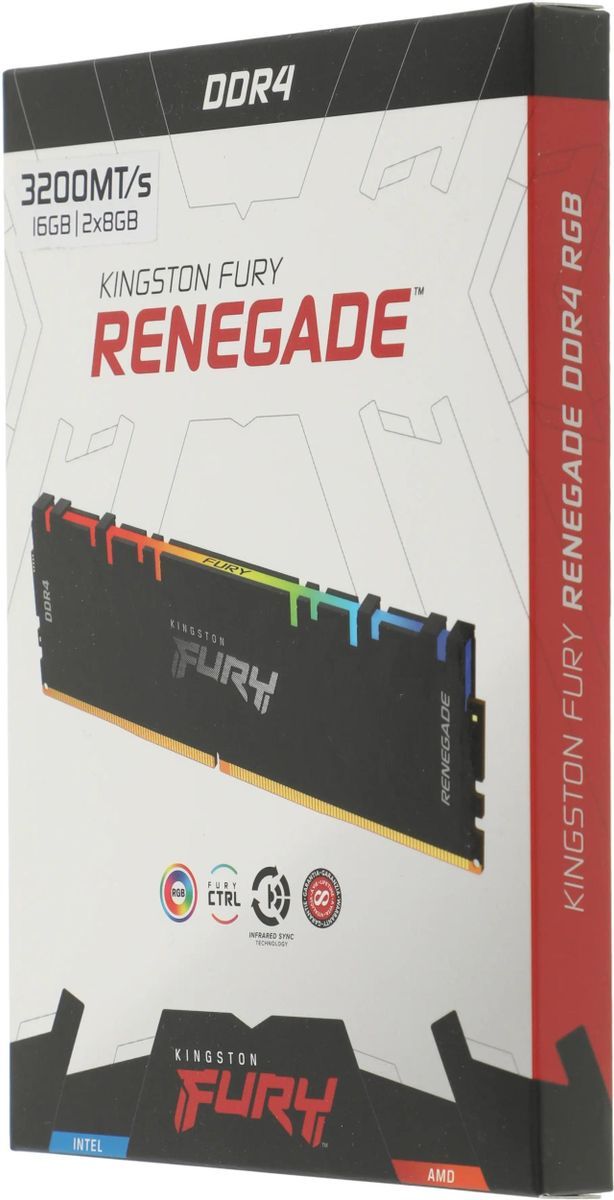 Модуль памяти Kingston FURY Renegade RGB DDR4 16GB— фото №5