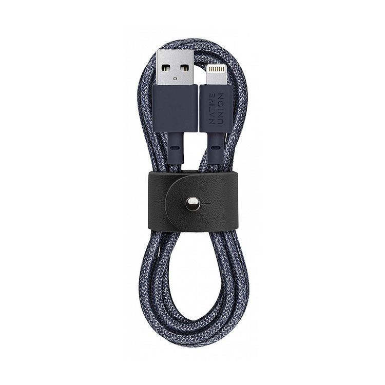Кабель Native Union USB / Lightning, 3м, синий— фото №1