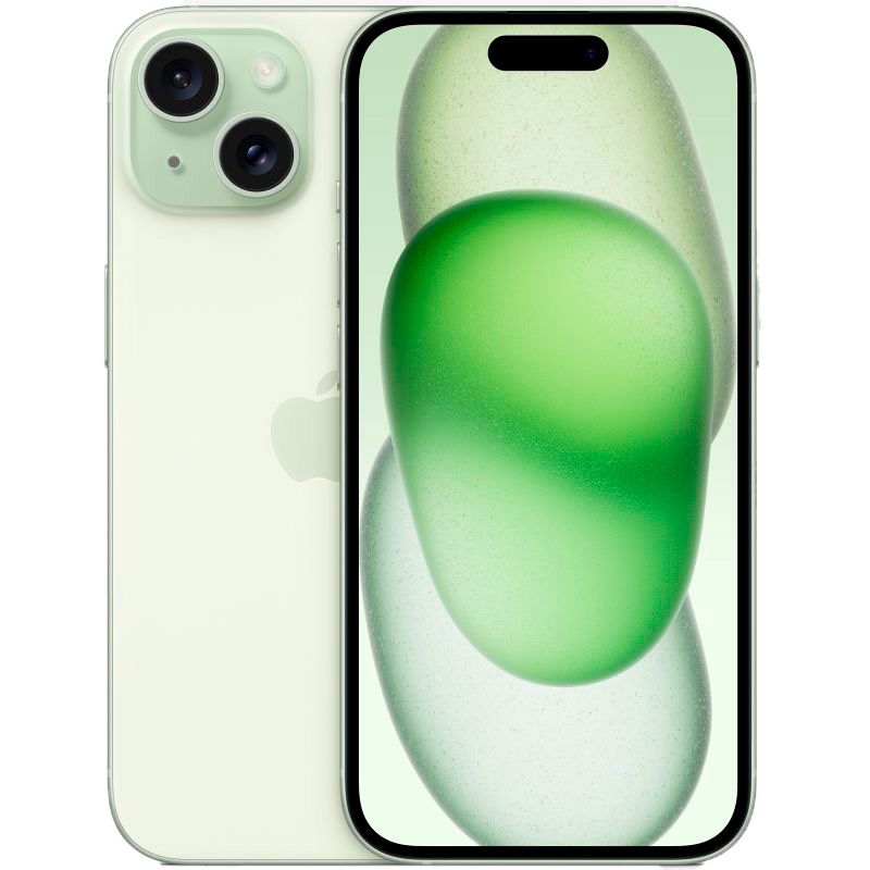 Apple iPhone 15 nano SIM+eSIM 128GB, зеленый— фото №0