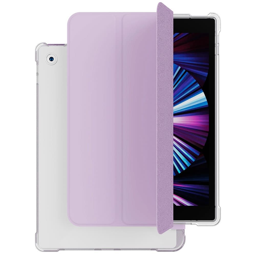 Чехол-книжка VLP Dual Folio для iPad 7/8/9 (2021), полиуретан, фиолетовый— фото №1