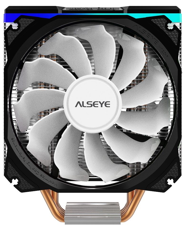 Кулер для процессора Alseye M120D черный— фото №1