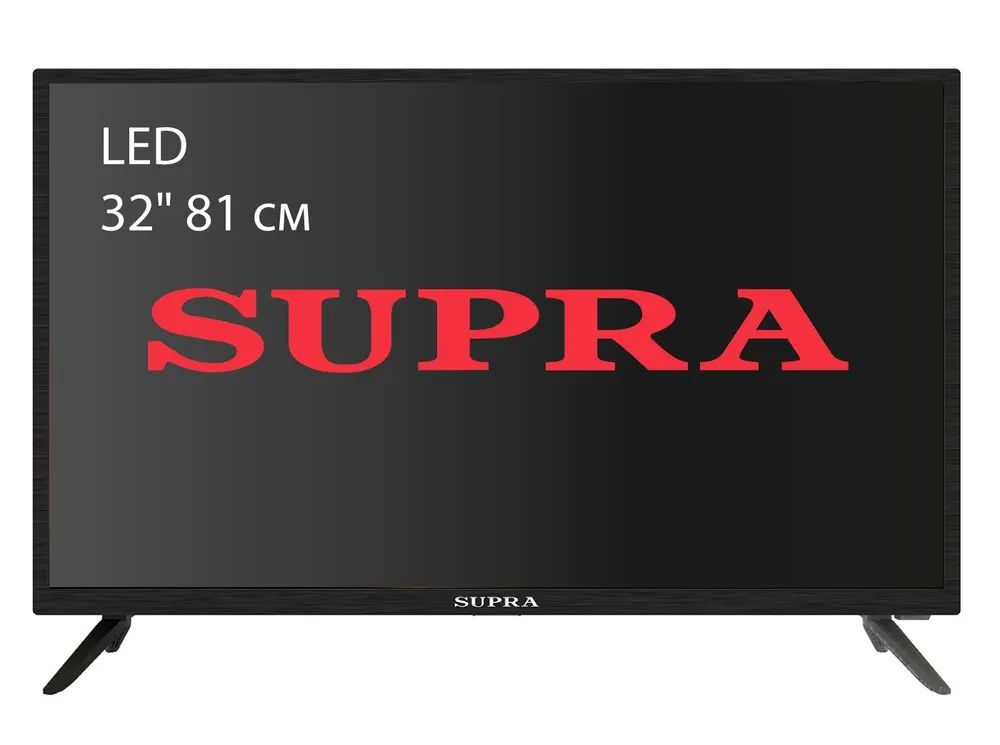 Телевизор Supra STV-LC32LT0045W, 32″, черный— фото №0
