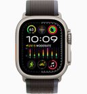 Apple Watch Ultra 2 GPS + Cellular 49mm (корпус - титан, синий/черный, IP6X)— фото №1