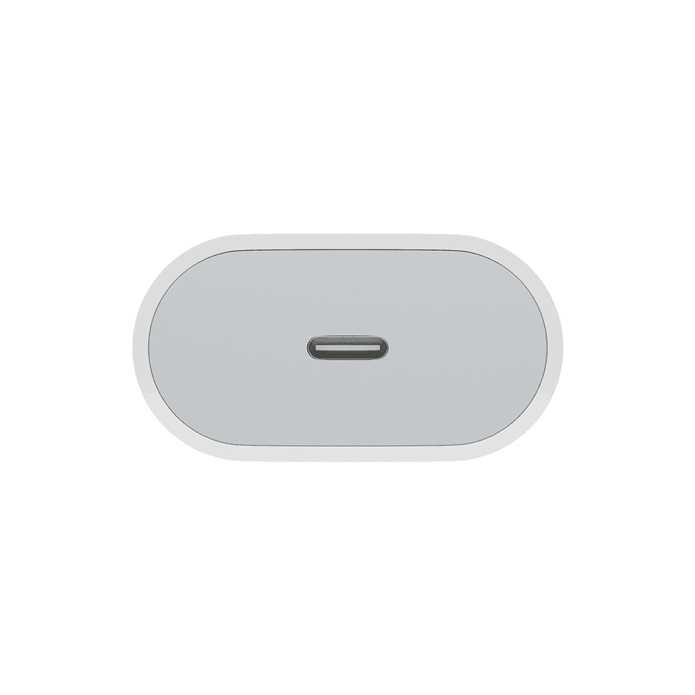 Зарядное устройство сетевое QUB USB Type-C, 20Вт, белый— фото №1