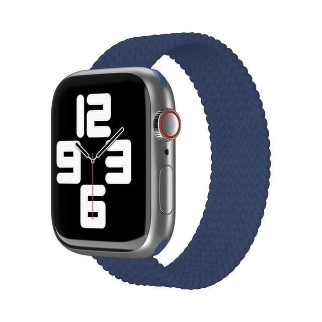 Ремешок VLP для Apple Watch 45mm, Нейлон, темно-синий— фото №0