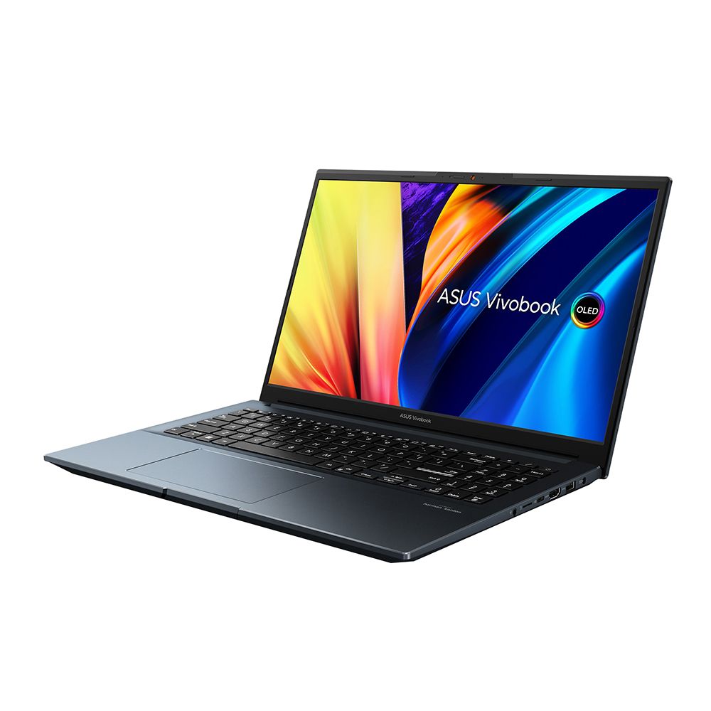 Ноутбук Asus VivoBook Pro 15 OLED M6500XU-MA104 15.6″/Ryzen 9/16/SSD 1024/4050 для ноутбуков/FreeDOS/синий— фото №1