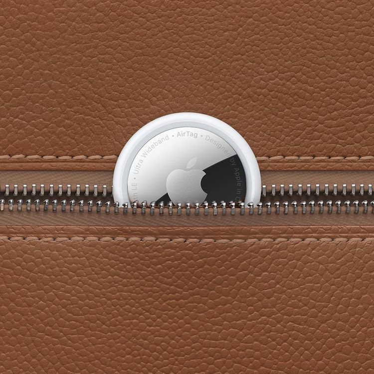 Беспроводная метка Apple AirTag (4 штуки), белый— фото №4