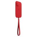 Чехол-конверт Apple Leather Sleeve with MagSafe для iPhone 12/12 Pro, кожа, (PRODUCT)RED— фото №1