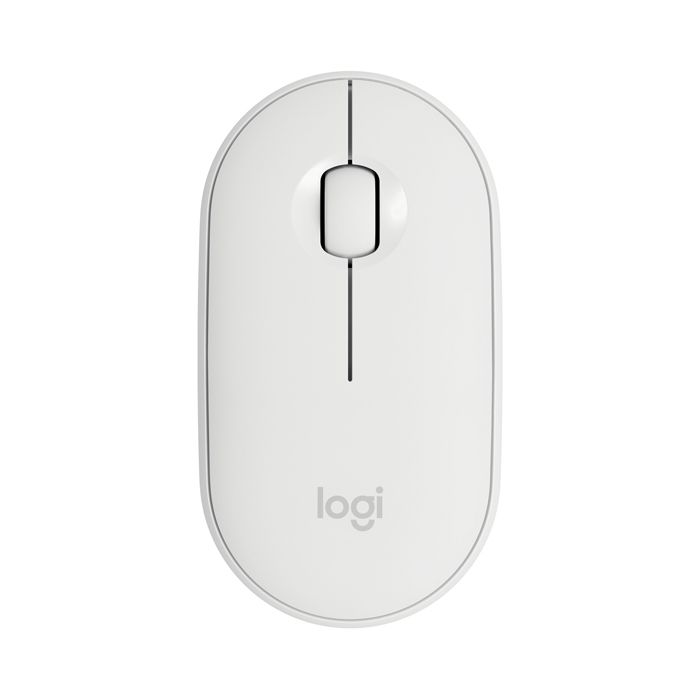 Мышь Logitech Pebble M350 WHITE, беспроводная, белый— фото №1