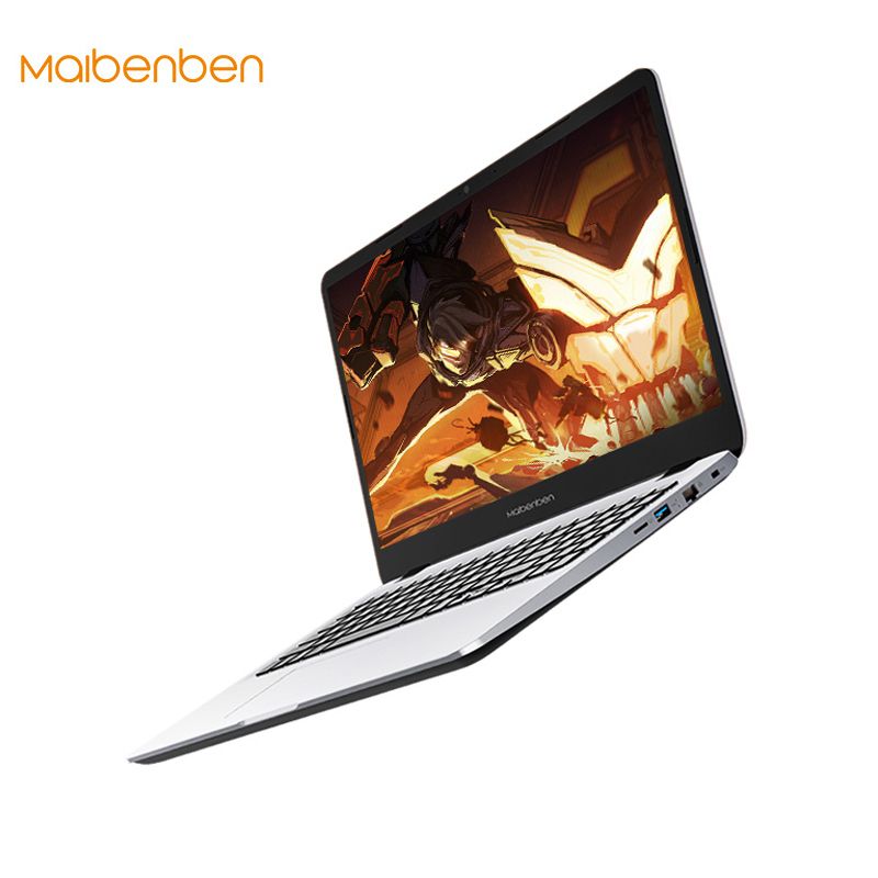 Ультрабук Maibenben M545 15.6″/Ryzen 5/8/SSD 512/Radeon Graphics/Linux/серебристый— фото №6