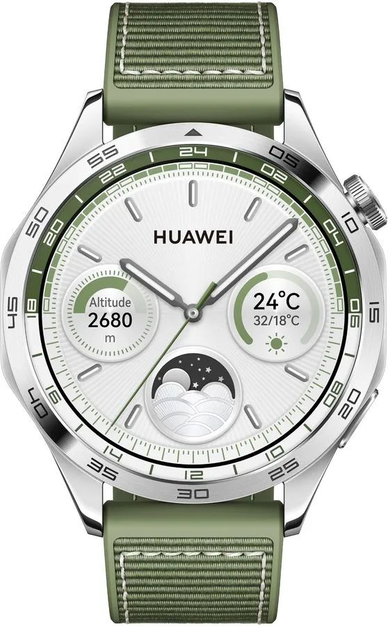 Huawei Watch GT4 46mm, серебристый— фото №2