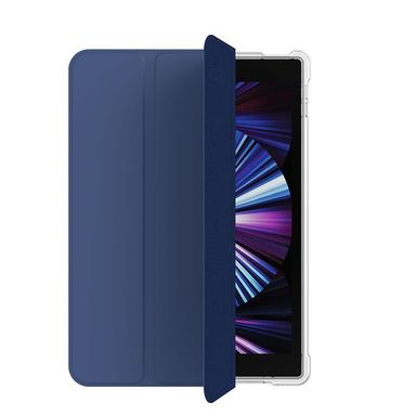 Чехол-книжка VLP Dual Folio для iPad 7/8/9 (2021), полиуретан, темно-синий