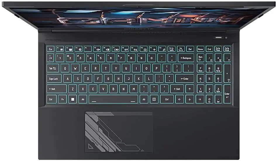 Ноутбук Gigabyte G5 15.6″/Core i5/16/SSD 512/4060 для ноутбуков/FreeDOS/черный— фото №2