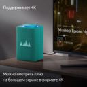 Умная колонка Яндекс Макс с Zigbee 65W, 65 Вт бирюзовый— фото №4