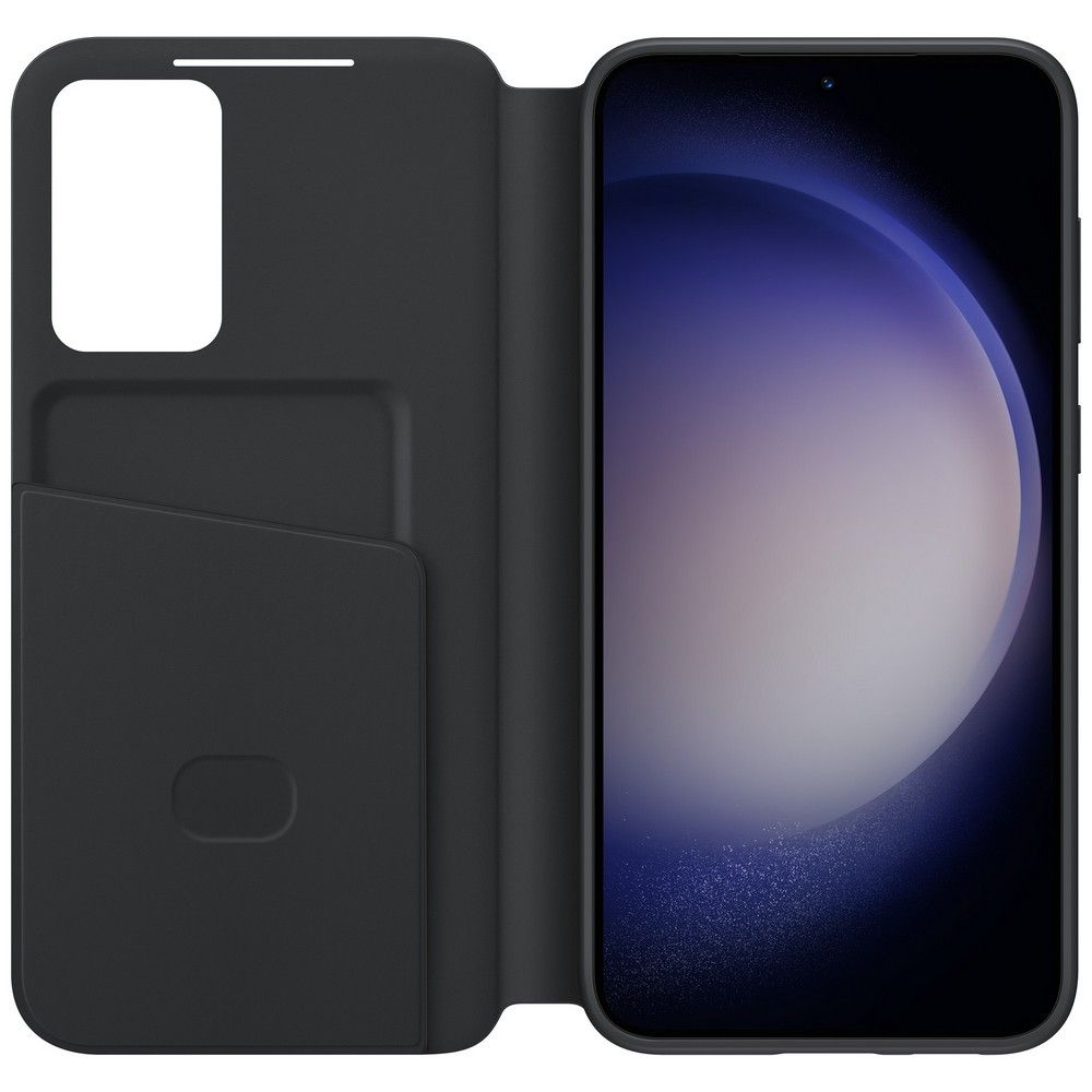 Чехол-книжка Samsung Smart View Wallet Case для Galaxy S23+, поликарбонат, черный— фото №2
