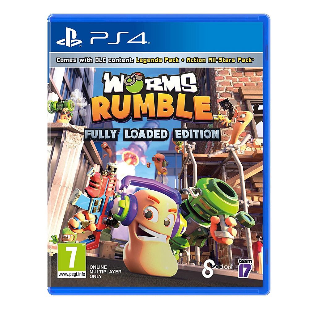 Игра PS4 Worms Rumble - Fully Loaded Edition, (Русские субтитры), Стандартное издание— фото №0