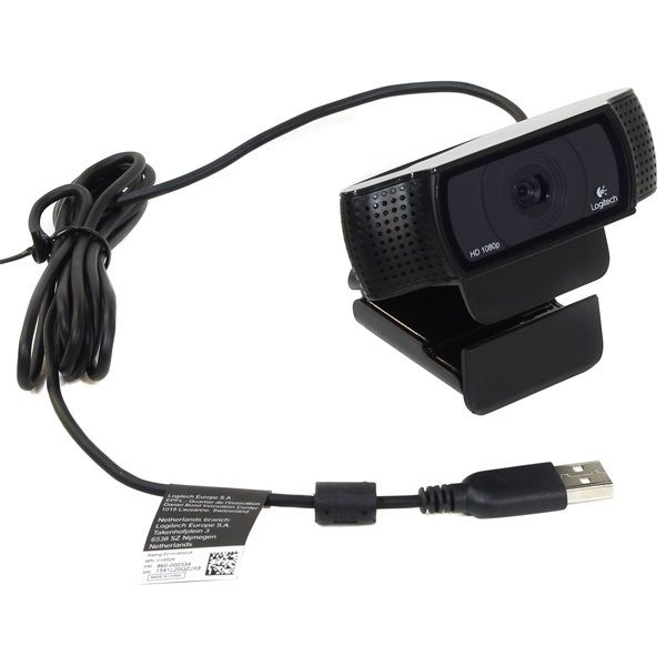 Веб камера Logitech C920 HD Pro черный— фото №4