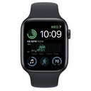 Apple Watch SE 2 GPS 44mm (корпус - темная ночь, спортивный ремешок цвета тёмная ночь)— фото №1