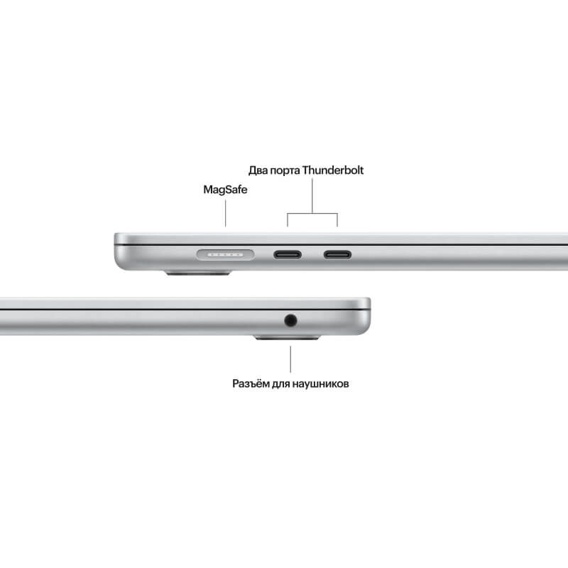 2024 Apple MacBook Air 15.3″ серебристый (Apple M3, 8Gb, SSD 512Gb, M3 (10 GPU))— фото №5